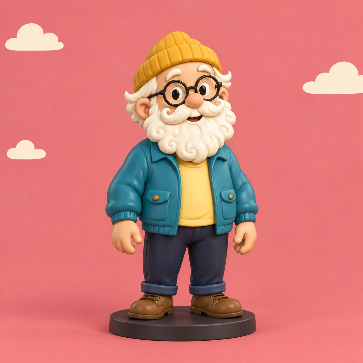From flat character to 3D collectible — 3D collectible